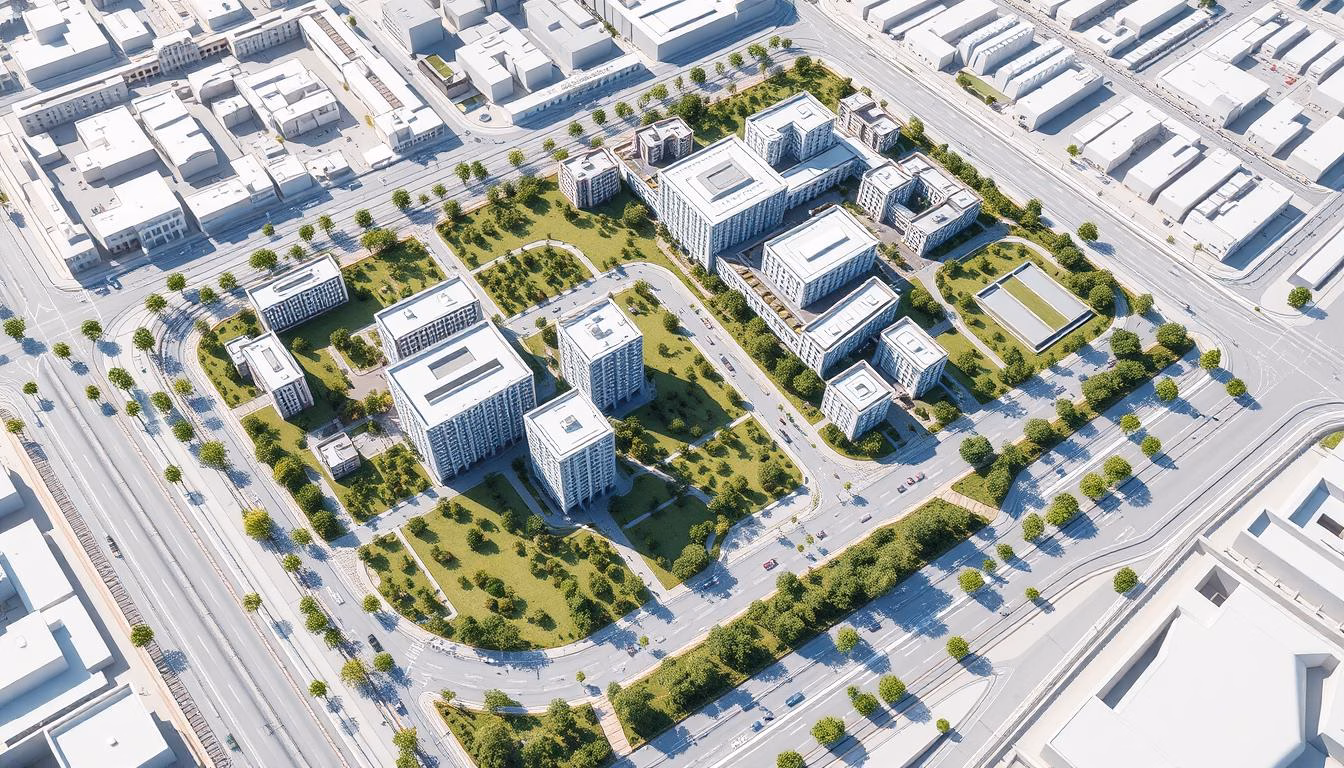 plan zabudowy lub szkic sytuacyjny