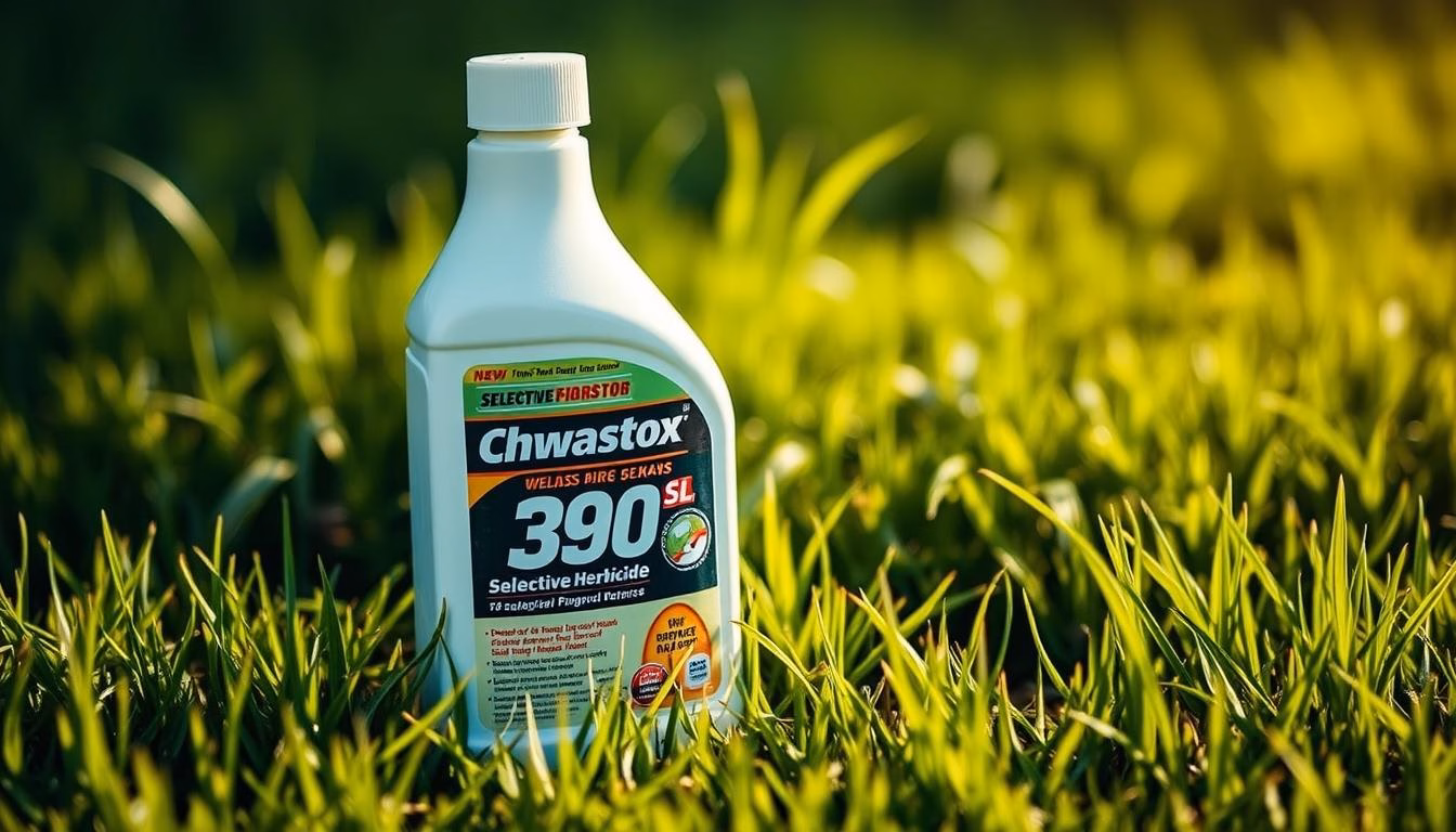 chwastox trio 390 sl dawkowanie na trawnik
