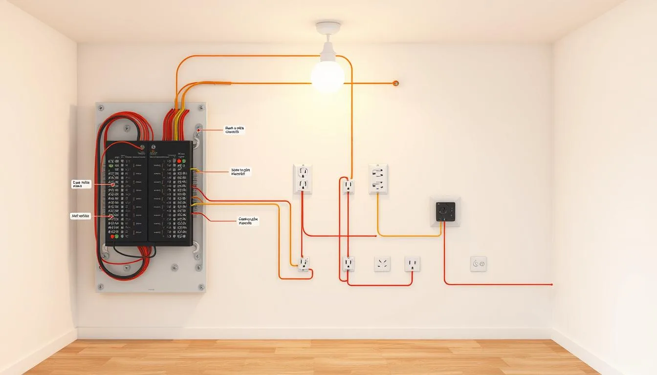 Najprostszy schemat domowej instalacji elektrycznej