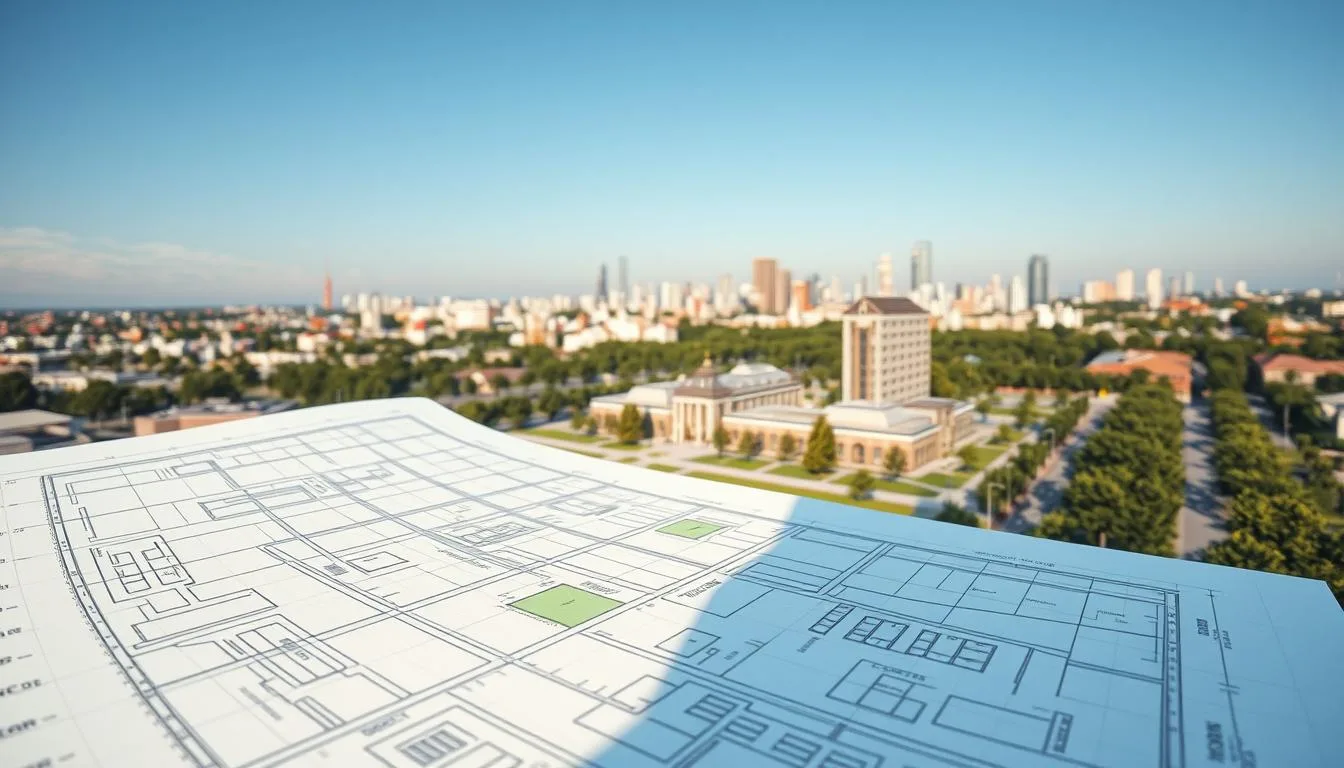 plan zabudowy lub szkic sytuacyjny